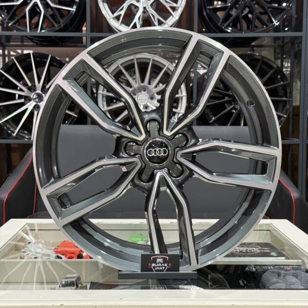19 İNÇ 5X112 AUDİ A3 A4 GUNMETAL DİAMOND S3 S4 JANT MODELİ (4ADET)