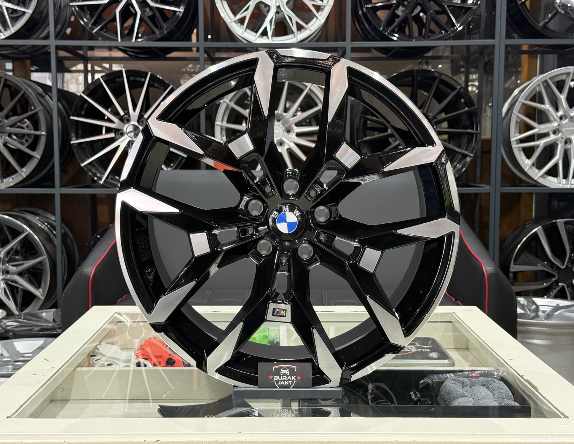 19 İNÇ 5X120 BMW F10 F30 STYLE-995 M SPORT SHADOW ÖN/ARKA BLACK DİAMOND JANT MODELİ (4ADET)