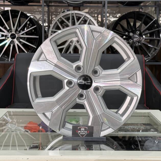 16 İNÇ 5X114.3 YENİ DACIA DUSTER SİLVER DİAMOND JANT MODELİ (4ADET)