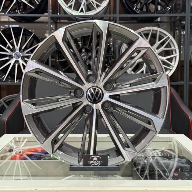 18 İNÇ 5X112 VOLSKWAGEN PASSAT JETTA GOLF CADDY VERONA TİTAN DİAMOND JANT MODELİ (4ADET)