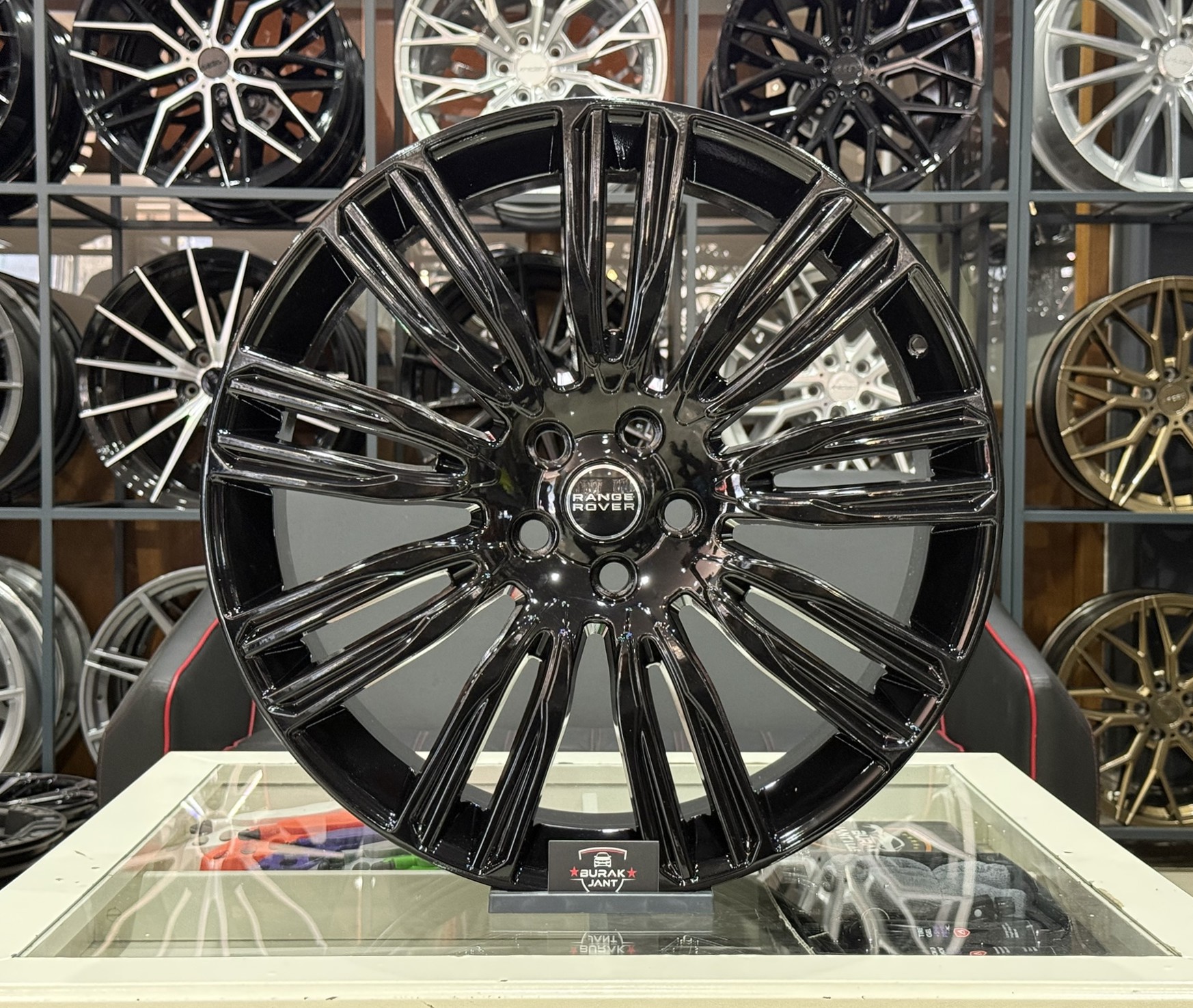 22 İNÇ 5X120 RANGE ROVER PİANO BLACK VELAR JANT MODELİ (4ADET)