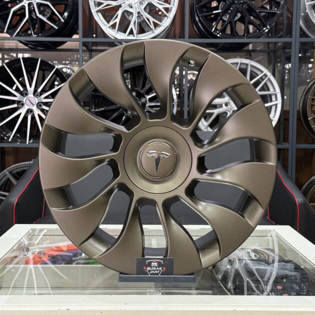 19 İNÇ 5X114.3 TESLA Y PERFORMANCE ORJİNAL KALIP BRONZ JANT MODELİ (4ADET)