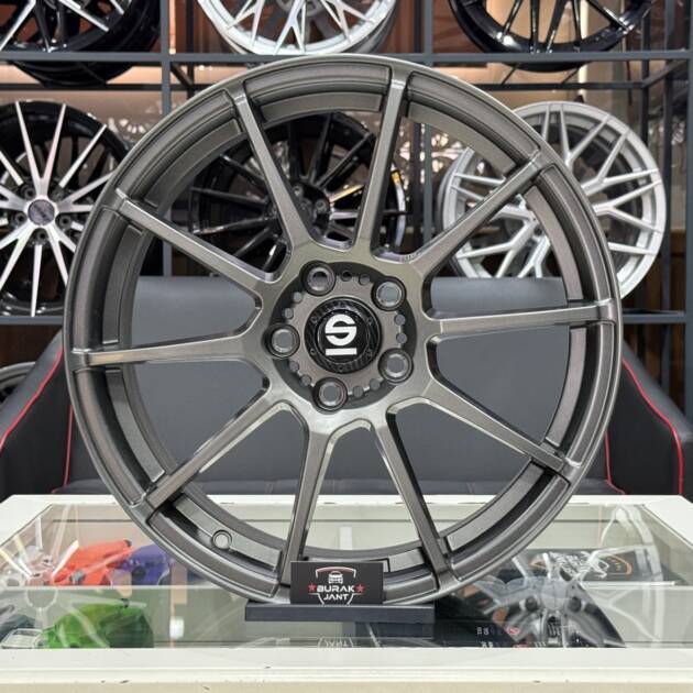 18 İNÇ 5X112 SPARCO ASSETTO GARA MATT GRİ VW AUDİ SKODA SEAT JANT MODELİ (4ADET)