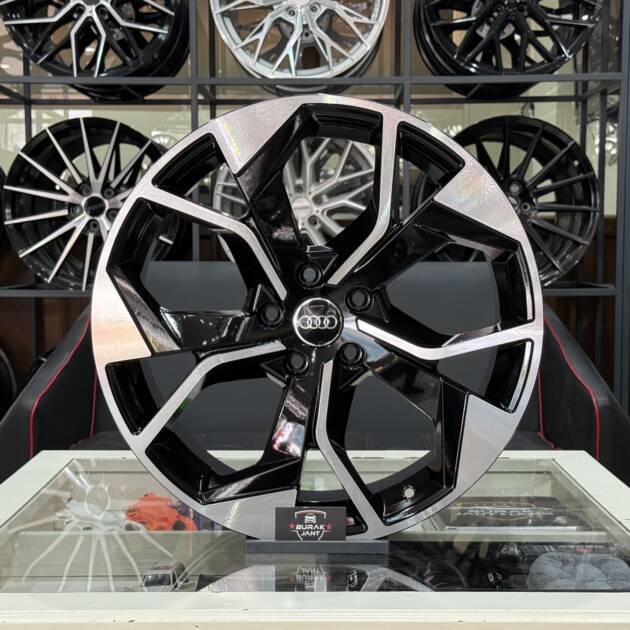 18 İNÇ 5X112 AUDİ BLACK DİAMOND A4 A5 A6 Q2 Q3 UYUMLU JANT MODELİ (4ADET)