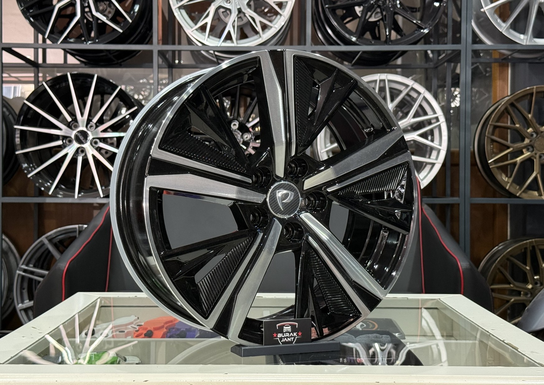 17 İNÇ 5X108 PEUGEOT 308 408 RİFTER UYUMLU JANT TAKIMI (4ADET) - Görsel 2