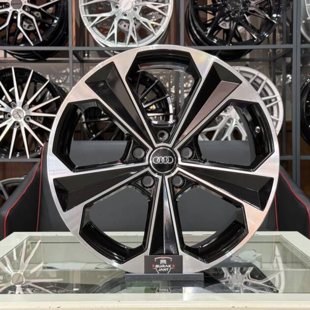 19 İNÇ 5X112 AUDİ A3 A4 A5 A6 A8 BLACK DİAMOND JANT MODELİ (4ADET)