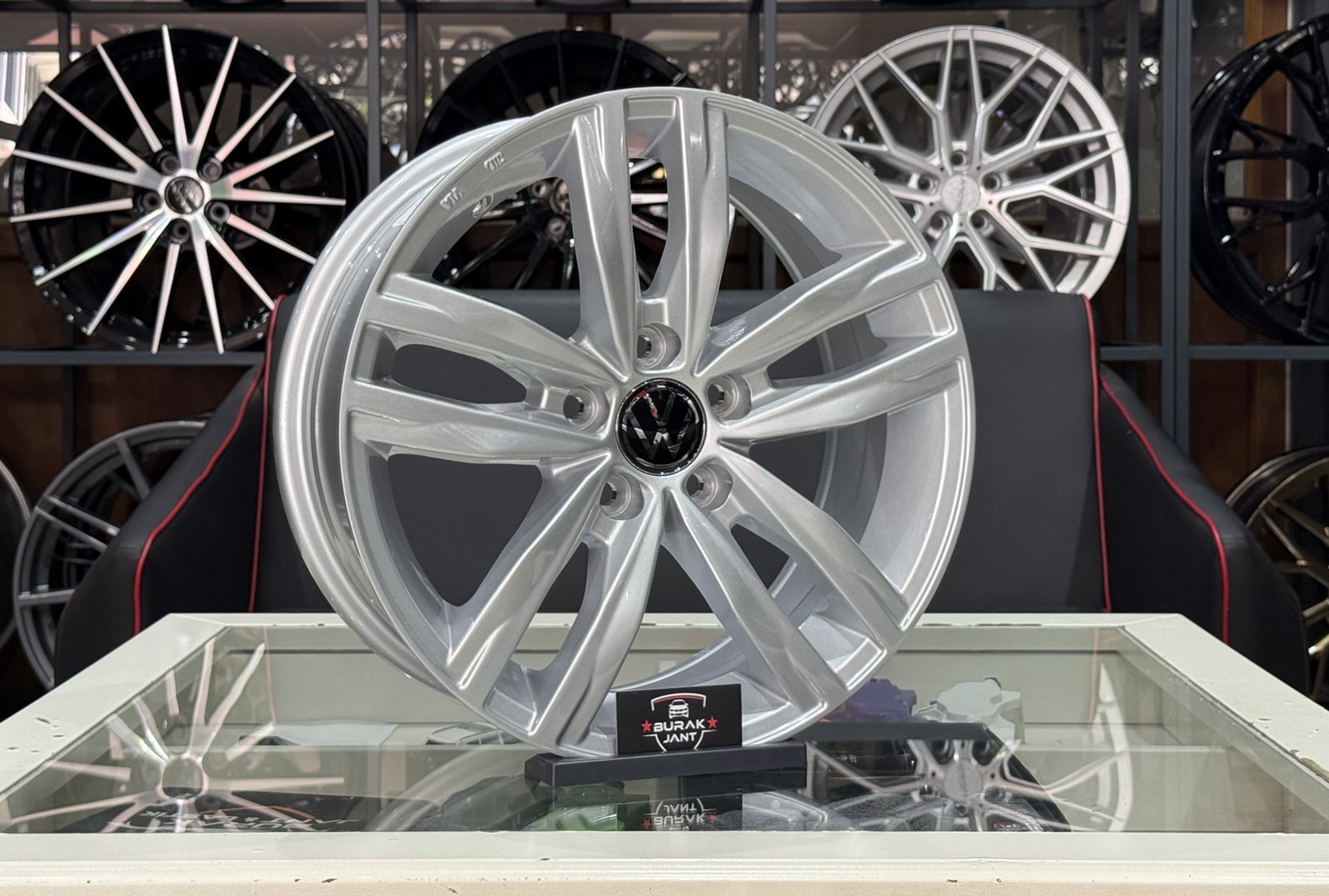 15 İNÇ 5X100 VW POLO İBİZA UYUMLU DURBAN JANT MODELİ (4ADET) - Görsel 2