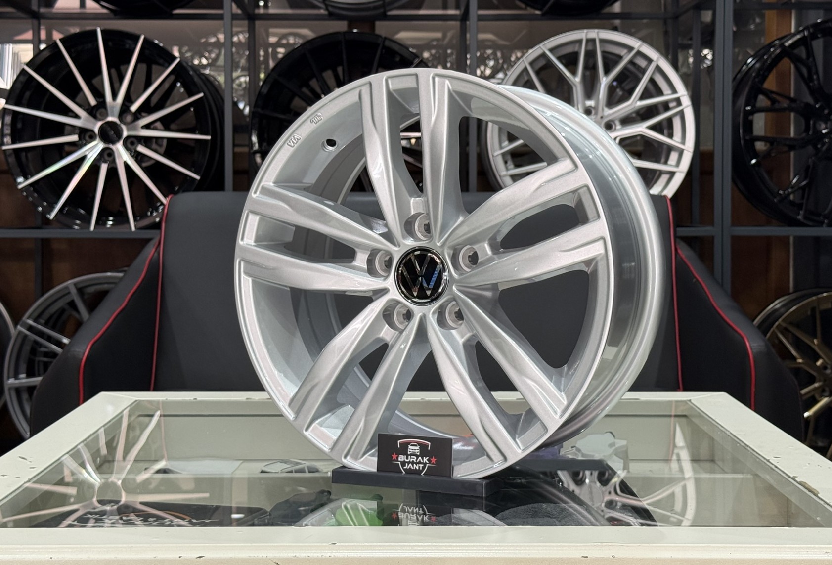 15 İNÇ 5X100 VW POLO İBİZA UYUMLU DURBAN JANT MODELİ (4ADET) - Görsel 3