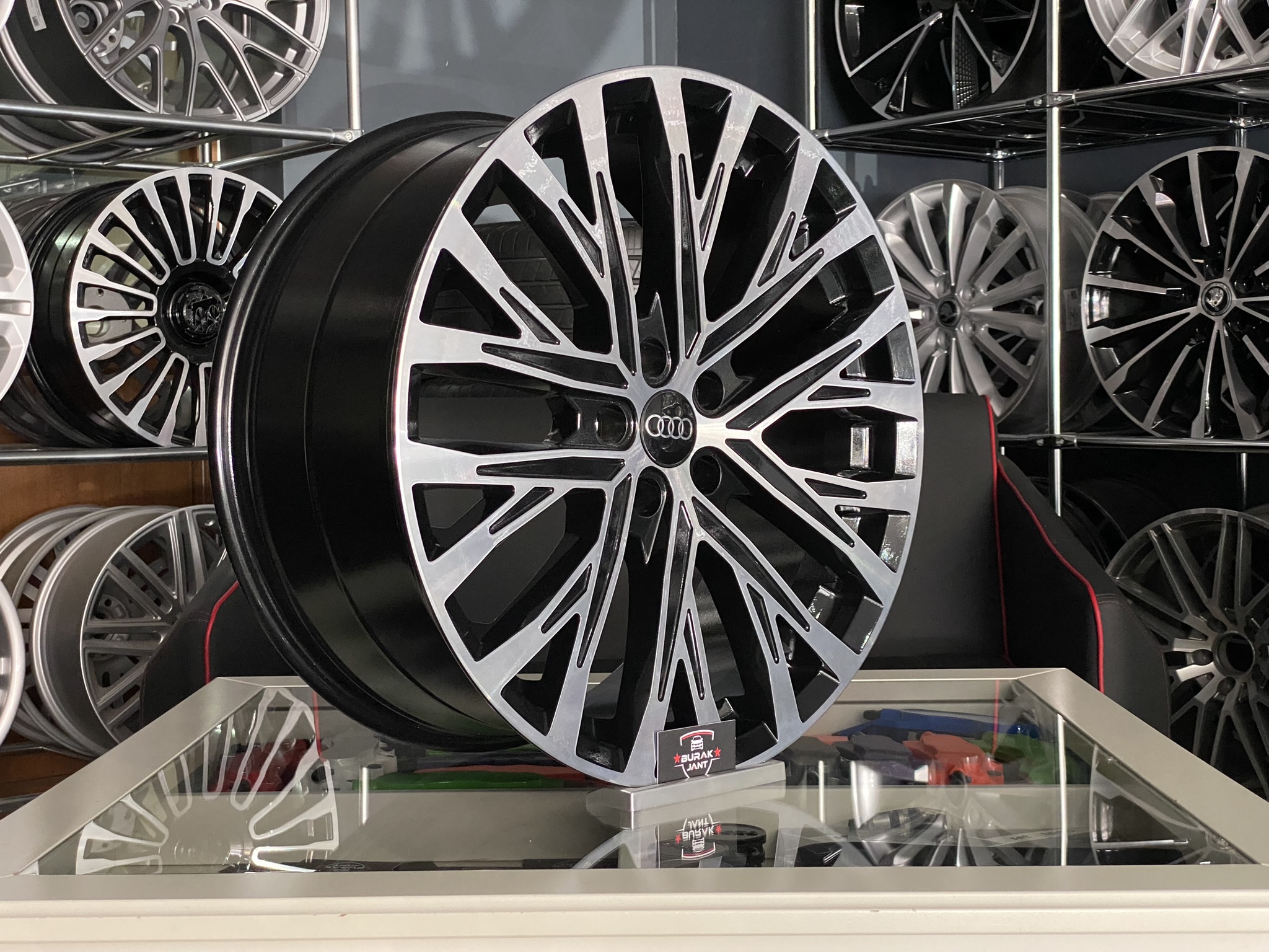 20 İNÇ 5X112 AUDİ A4 A5 A6 A8 SLİNE JANT MODELİ (4ADET) - Görsel 2