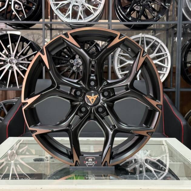18 İNÇ 5X112 MATT BLACK BRONZE CUPRA FORMENTOR LEON JANT MODELİ (4ADET)