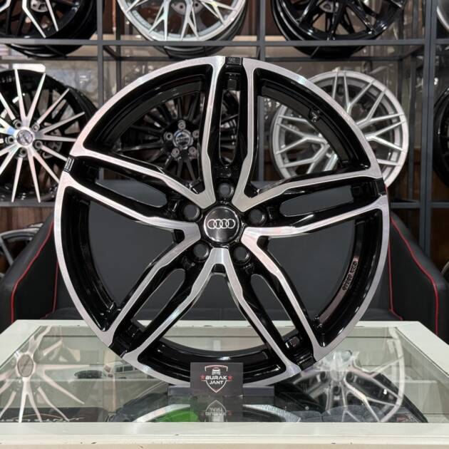19 İNÇ 5X112 AUDİ RS6 A3 A4 A5 A6 A8 BLACK DİAMOND JANT MODELİ (4ADET)