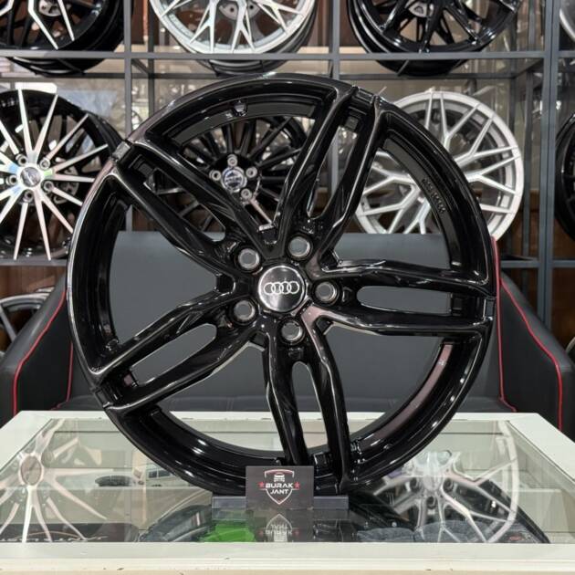 19 İNÇ 5X112 AUDİ RS6 A3 A4 A5 A6 A8 PİANO BLACK JANT MODELİ (4ADET)