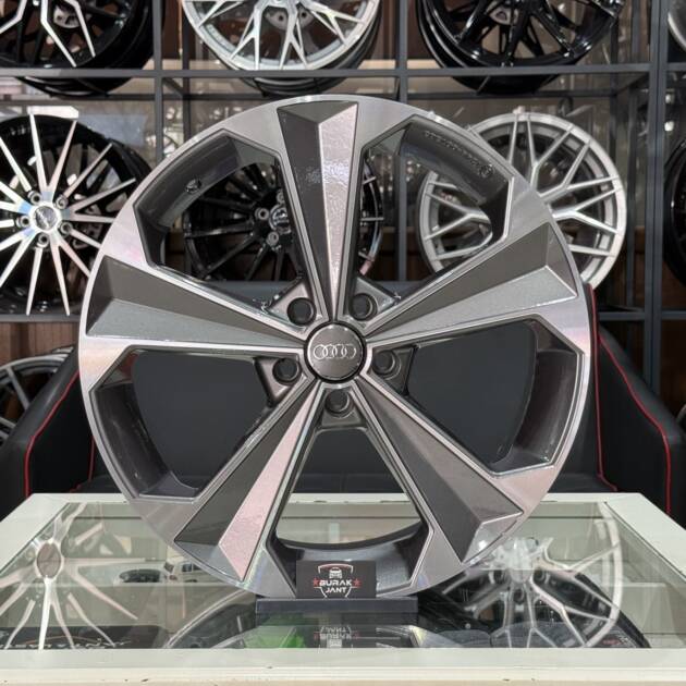 18 İNÇ 5X112 AUDİ A3 A4 A5 A6 TİTAN DİAMOND JANT MODELİ (4ADET)