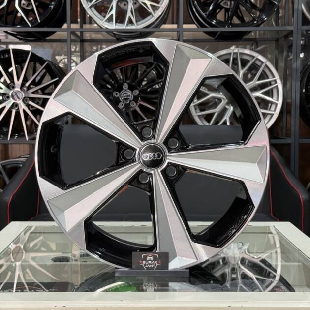 19 İNÇ 5X112 AUDİ A3 A4 A5 A6 A8 BLACK SİLVER DİAMOND JANT MODELİ (4ADET)