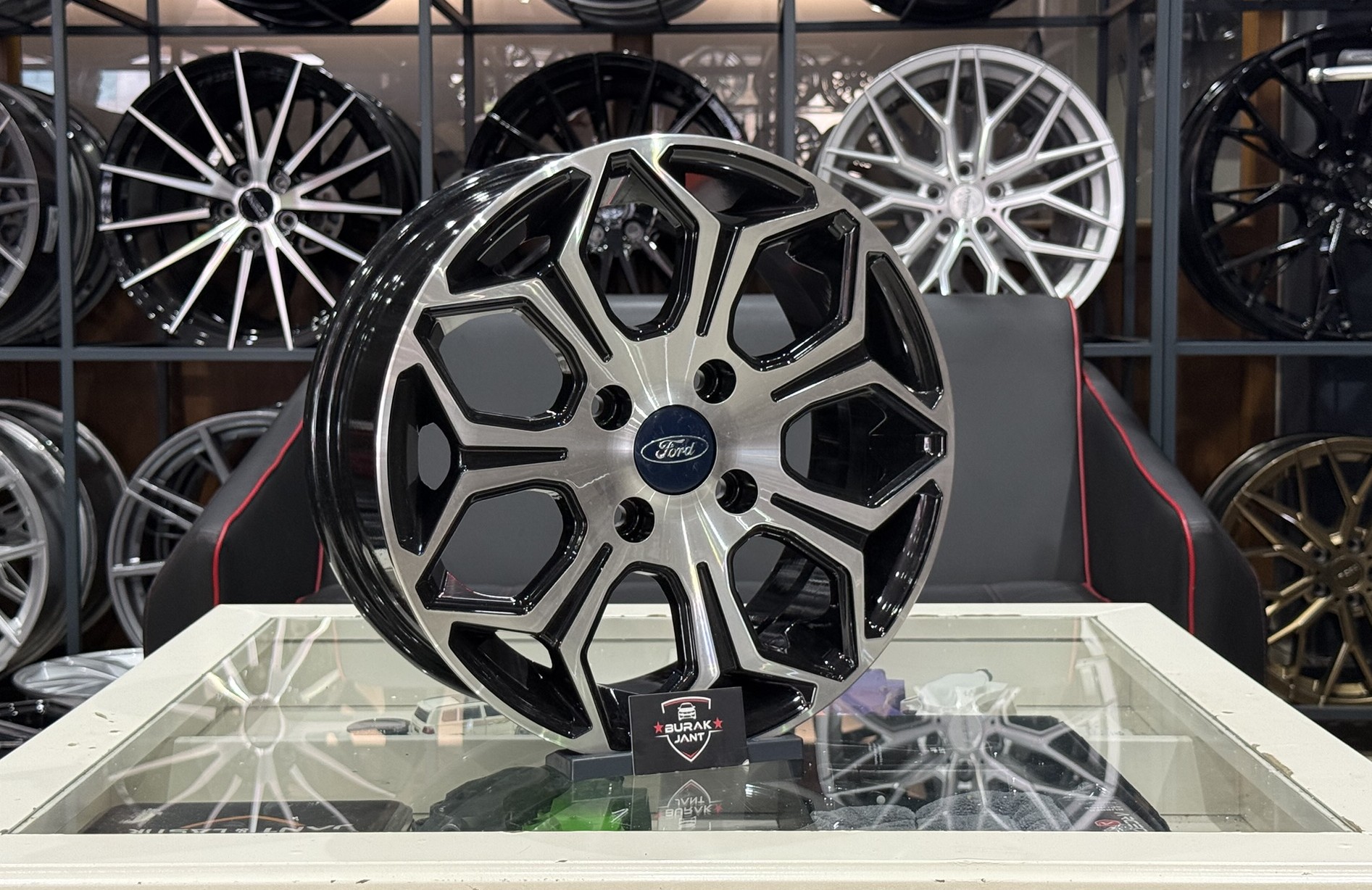 15 İNÇ 4X108 FORD FİESTA COURİER JANT MODELİ (4ADET) - Görsel 2