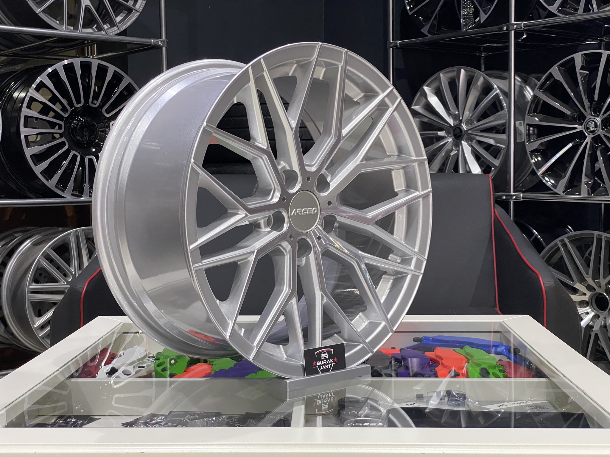18 İNÇ 5X105 ARCEO VALENCİA SİLVER DİAMOND JANT MODELİ (4ADET) - Görsel 2