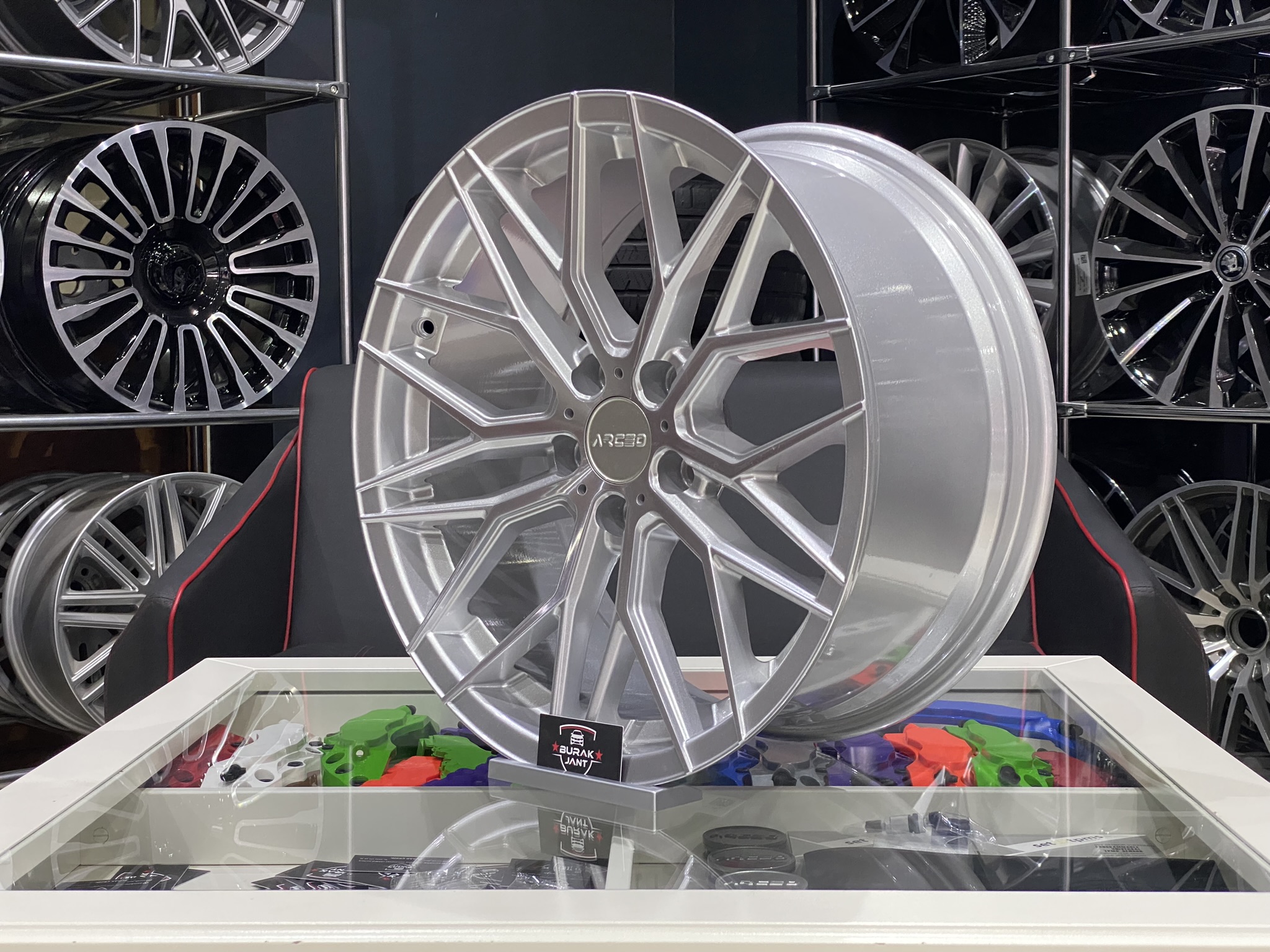 18 İNÇ 5X105 ARCEO VALENCİA SİLVER DİAMOND JANT MODELİ (4ADET) - Görsel 3