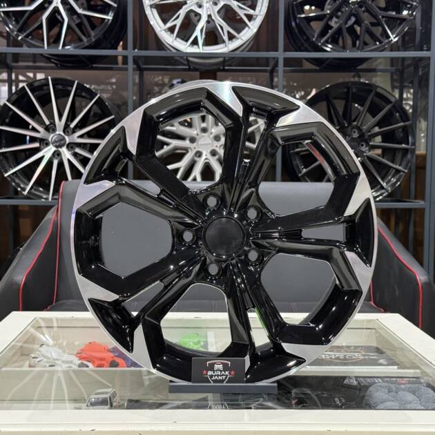 17 İNÇ 5X108 PEUGEOT 308 408 RİFTER BLACK DİAMOND JANT MODELİ (4ADET)