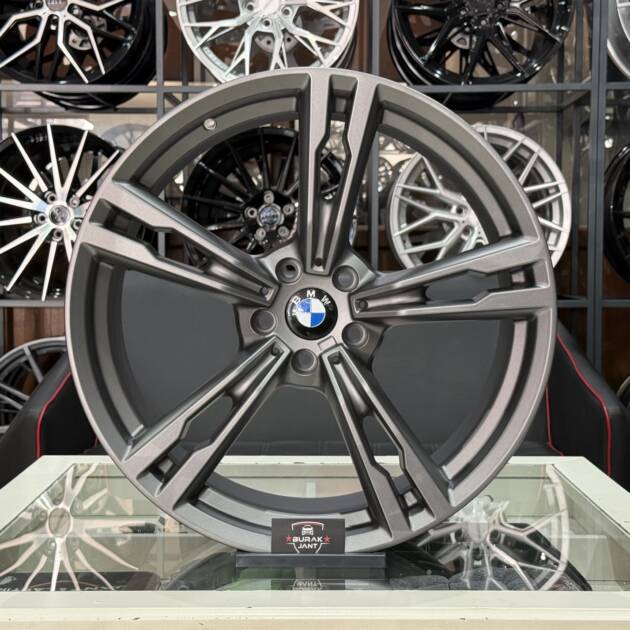 20 İNÇ 5X112 BMW G11 G12 G70 G30 UYUMLU MATT TİTAN ÖN/ARKA JANT MODELİ (4ADET)