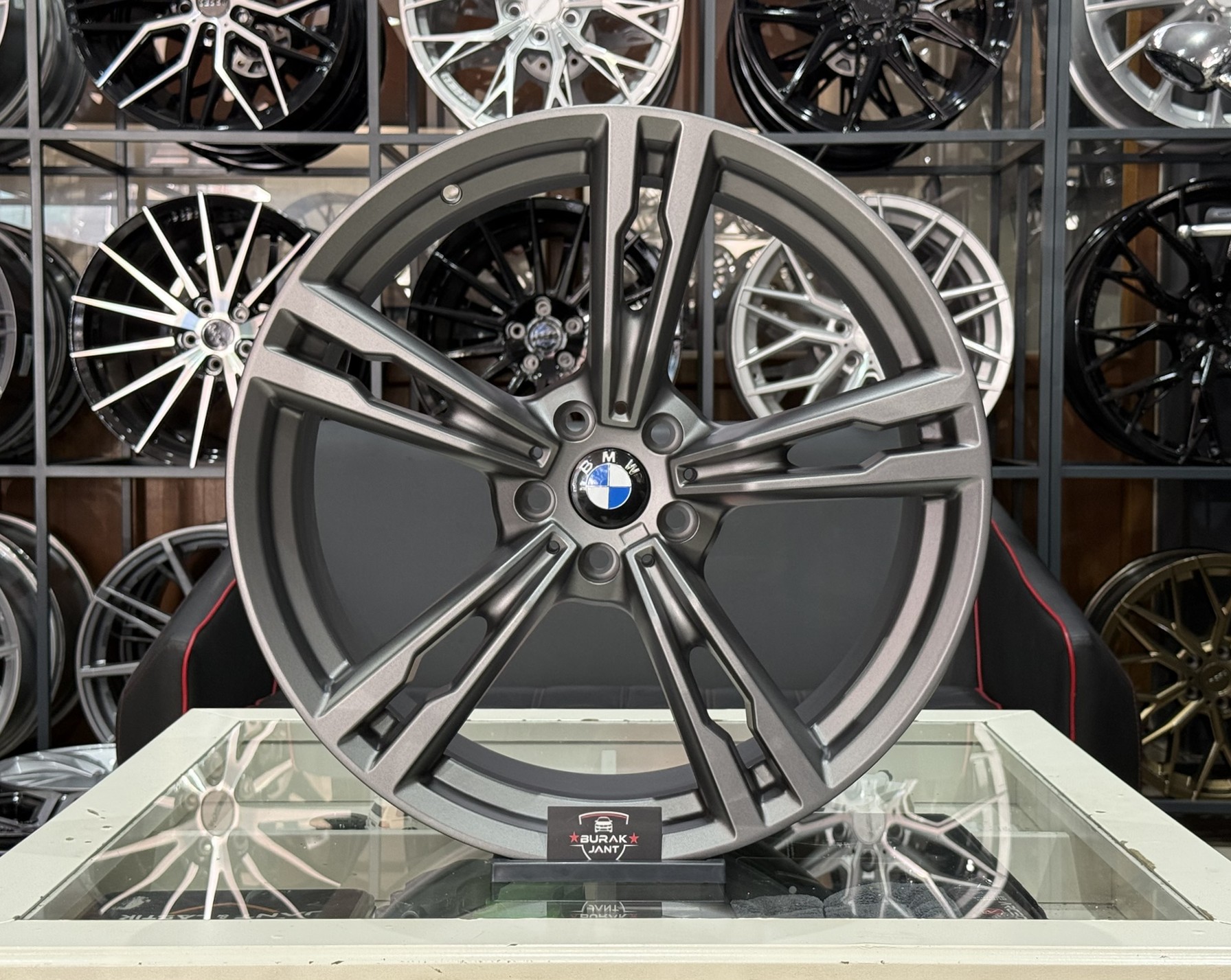 20 İNÇ 5X112 BMW G11 G12 G70 G30 UYUMLU MATT TİTAN ÖN/ARKA JANT MODELİ (4ADET)