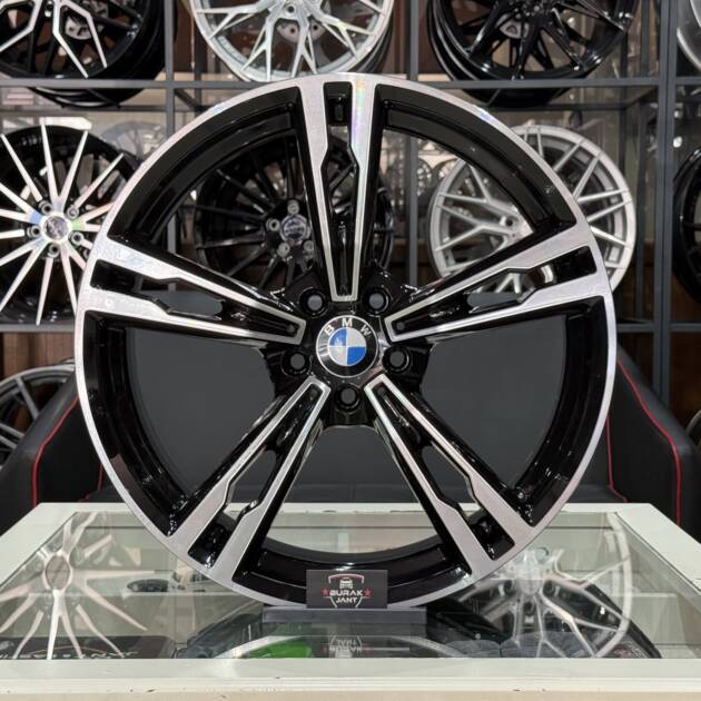 20 İNÇ 5X112 BMW G11 G12 G70 G30 UYUMLU BLACK DİAMOND ÖN/ARKA JANT MODELİ (4ADET)