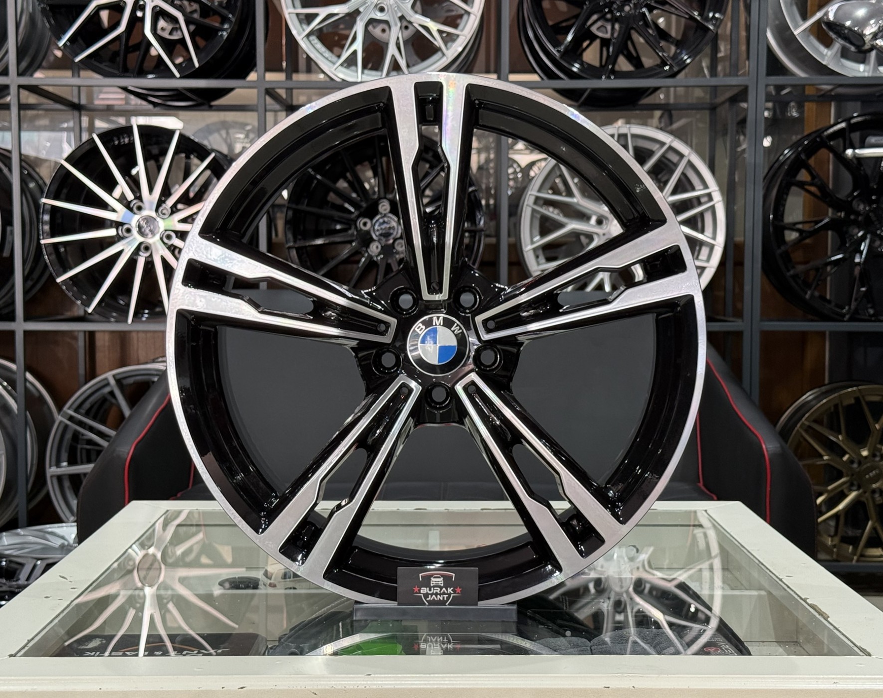 20 İNÇ 5X112 BMW G11 G12 G70 G30 UYUMLU BLACK DİAMOND ÖN/ARKA JANT MODELİ (4ADET)