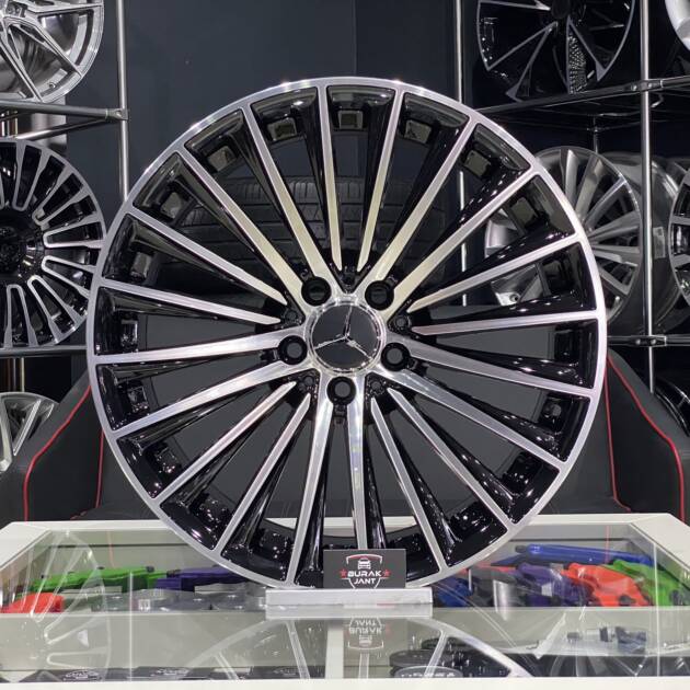 18 İNÇ 5X112 MERCEDES ÖN/ARKA C VE E SERİSİ UYUMLU BLACK DİAMOND JANT MODELİ (4ADET)