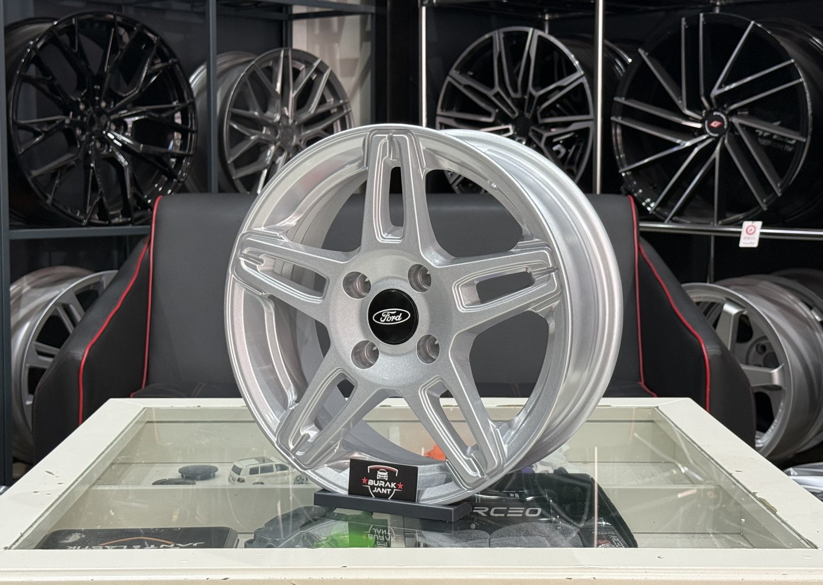 15 İNÇ 4X108 FORD FİESTA COURİER JANT MODELİ (4ADET) - Görsel 3