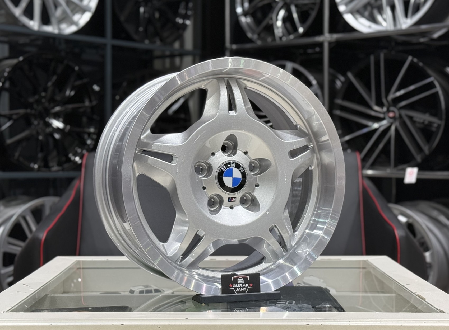 17 İNÇ 5X120 BMW E36 M3 STYLE-24 MOTORSPORT ÖN ARKA JANT MODELİ (4ADET) - Görsel 2