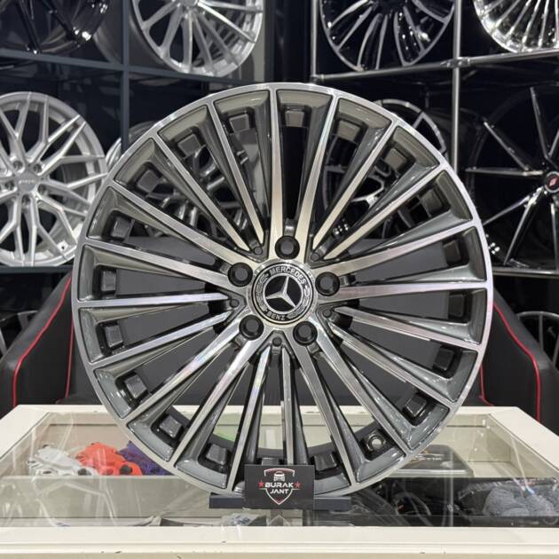 18 İNÇ 5X112 MERCEDES ÖN/ARKA C VE E SERİSİ UYUMLU TİTAN DİAMOND JANT MODELİ (4ADET)