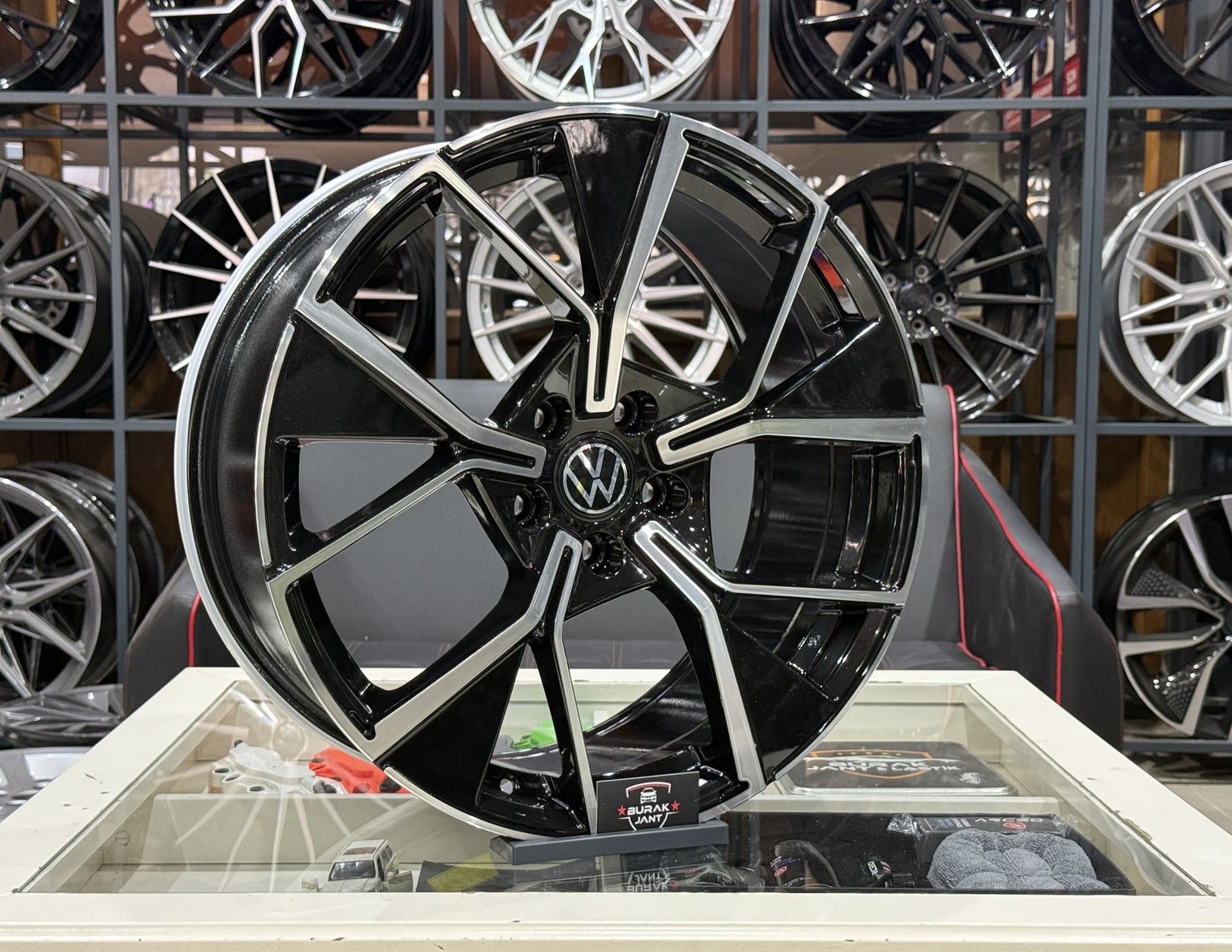 20 İNÇ 5X112 VOLKSWAGEN TİGUAN R-LİNE JANT MODELİ (4ADET) - Görsel 2