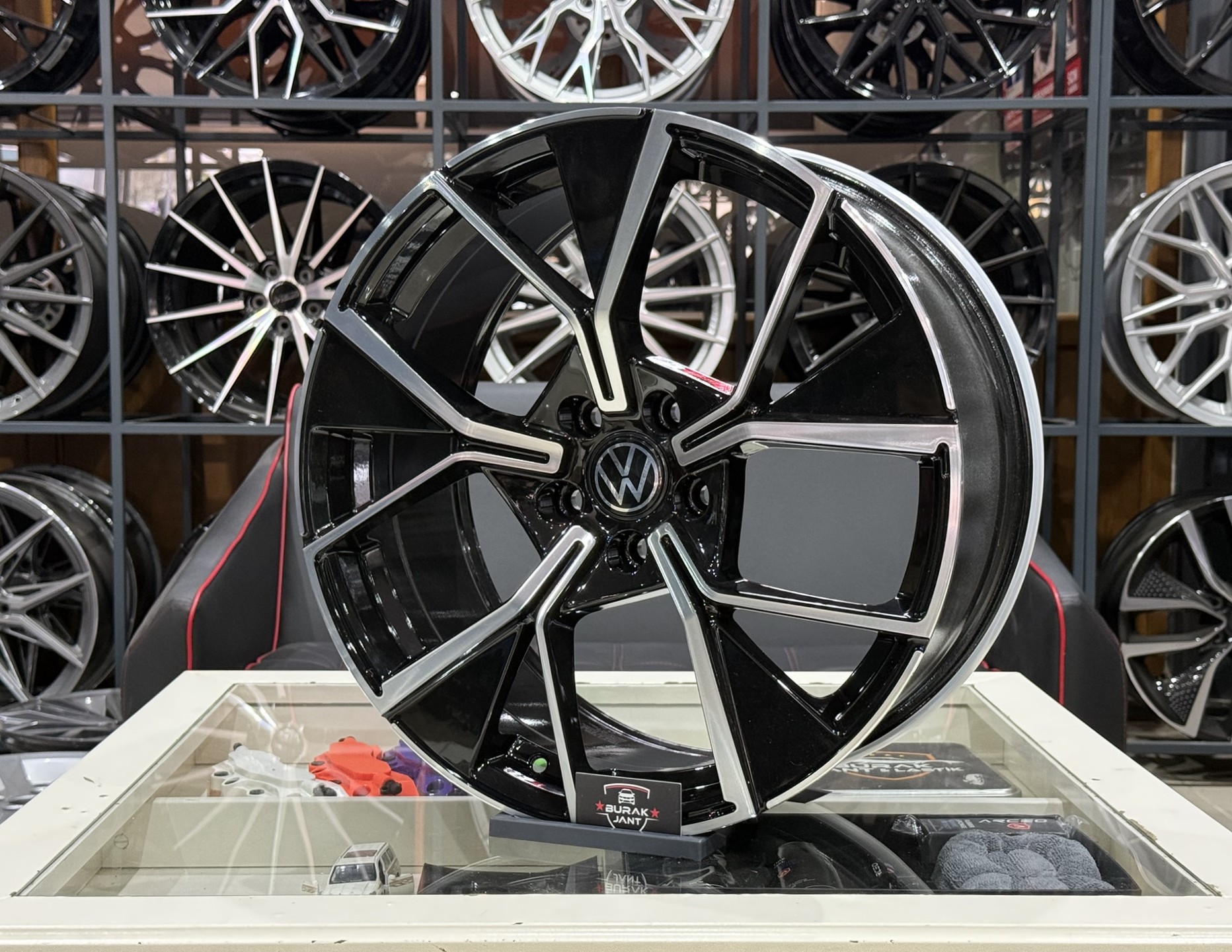 20 İNÇ 5X112 VOLKSWAGEN TİGUAN R-LİNE JANT MODELİ (4ADET) - Görsel 3