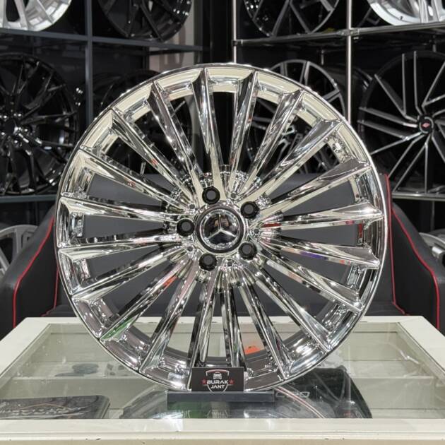 19 İNÇ 5X112 MERCEDES ÖN/ARKA C VE E SERİSİ UYUMLU KROM JANT MODELİ (4ADET)