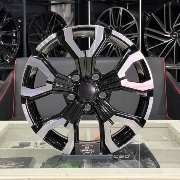 16 İNÇ 5X114.3 RENAULT DACIA DUSTER BLACK DİAMOND JANT MODELİ (4ADET)