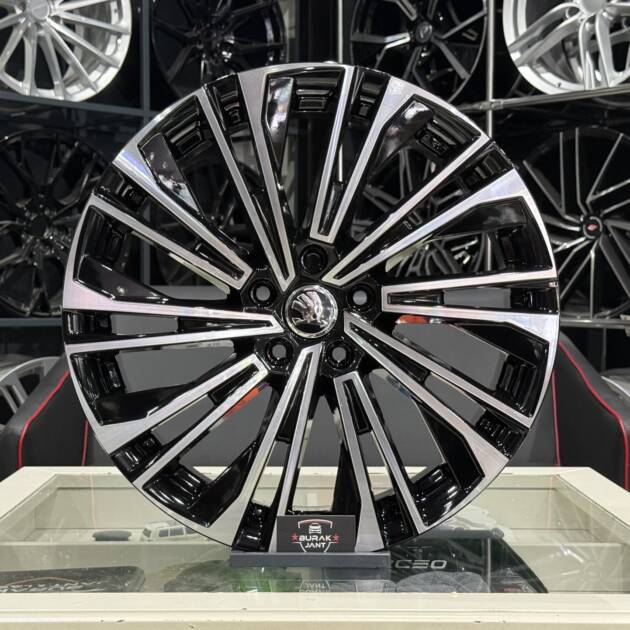 19 İNÇ 5X112 SKODA OCTAVİA SUPERB KODİAQ KAROQ BLACK DİAMOND CURSA JANT MODELİ (4ADET)
