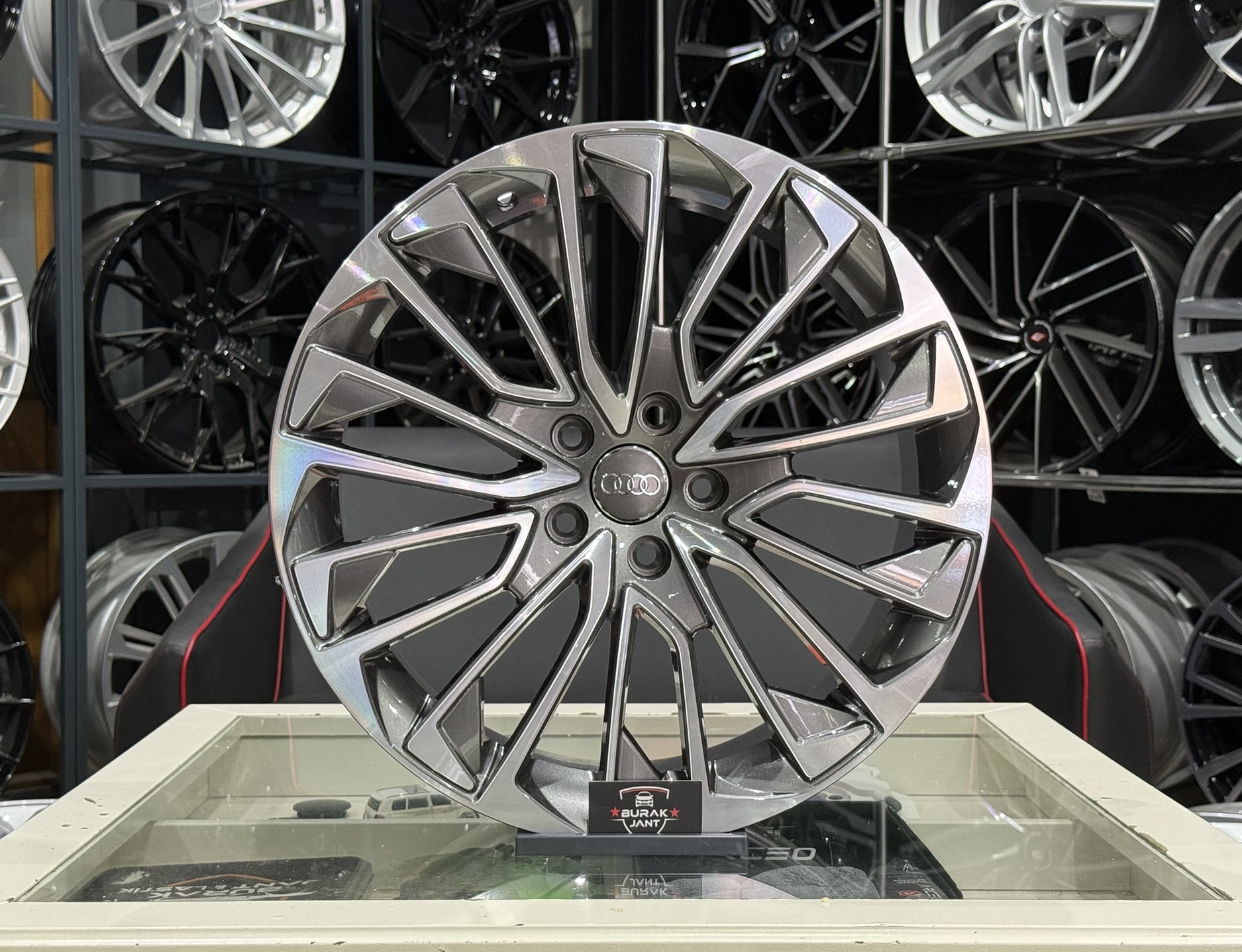 19 İNÇ 5X112 AUDİ A6 TİTAN DİAMOND JANT MODELİ (4ADET)
