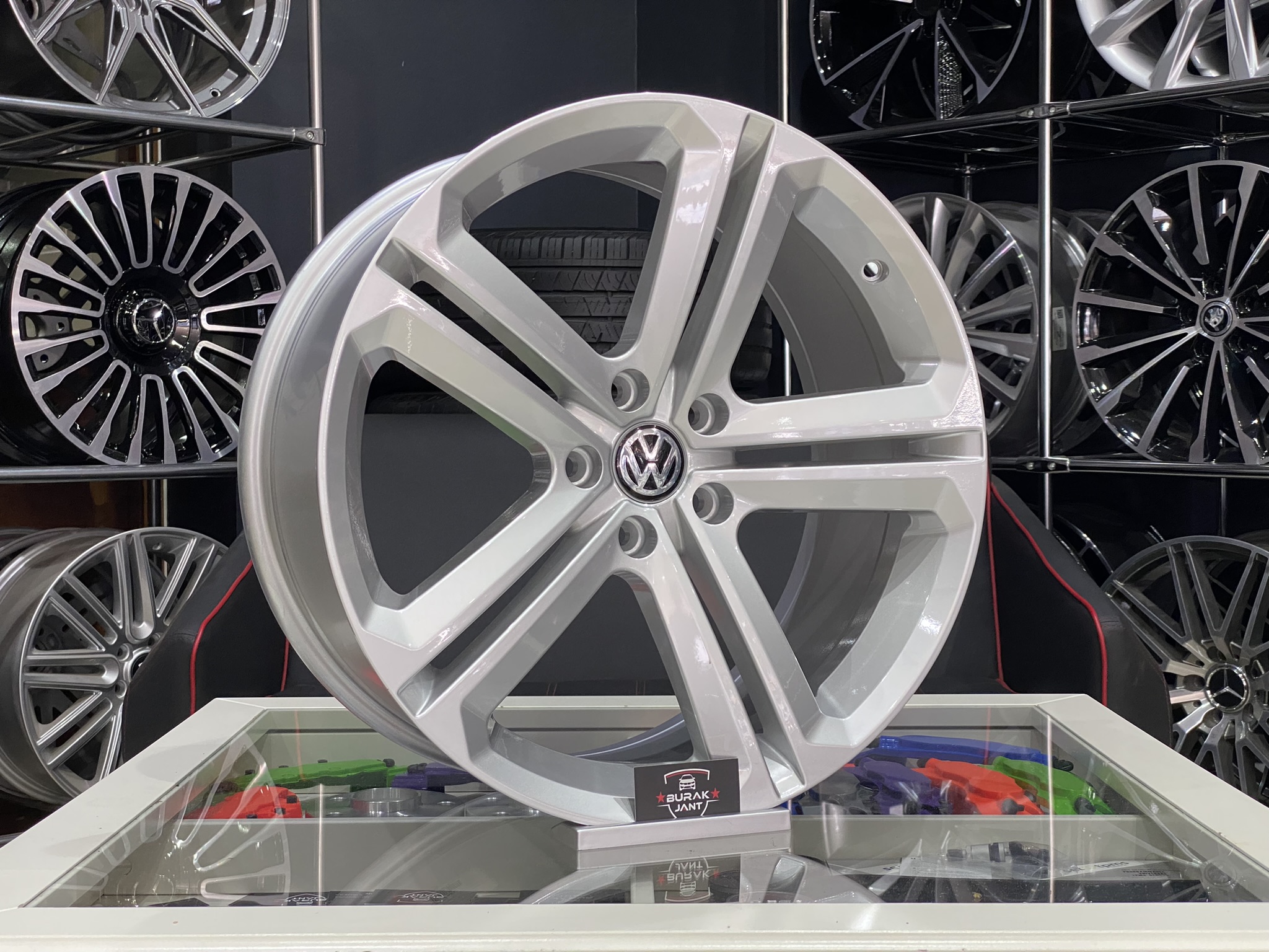 16 İNÇ 5X100 POLO İBİZA SCALA UYUMLU MALLORY JANT MODELİ (4ADET) - Görsel 2