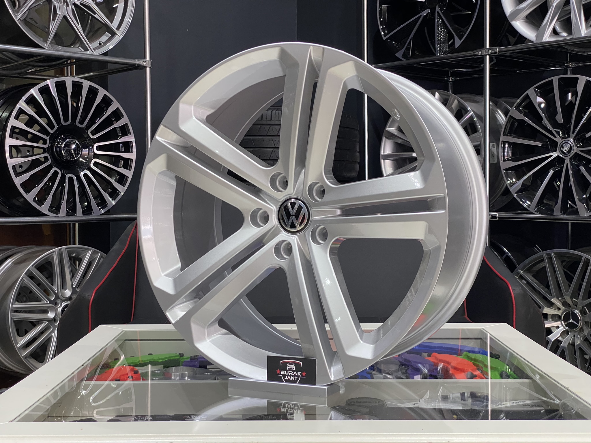 16 İNÇ 5X100 POLO İBİZA SCALA UYUMLU MALLORY JANT MODELİ (4ADET) - Görsel 3
