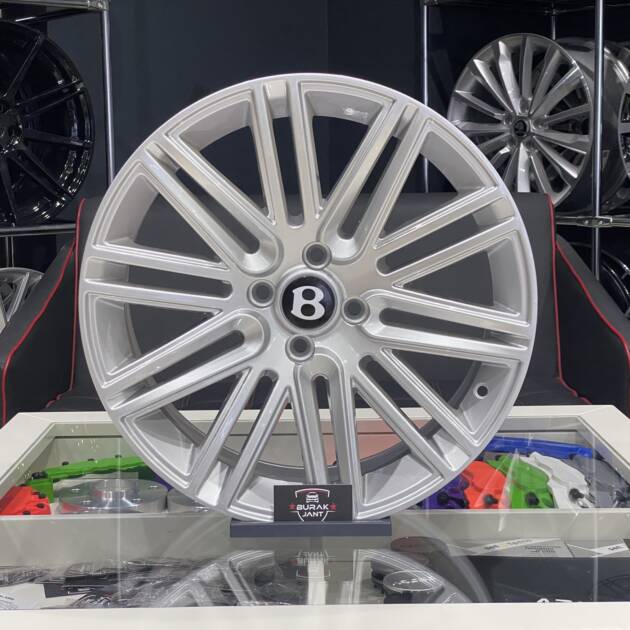 14 İNÇ 4X100 BENTLEY GT2 SİLVER JANT MODELİ (4ADET)
