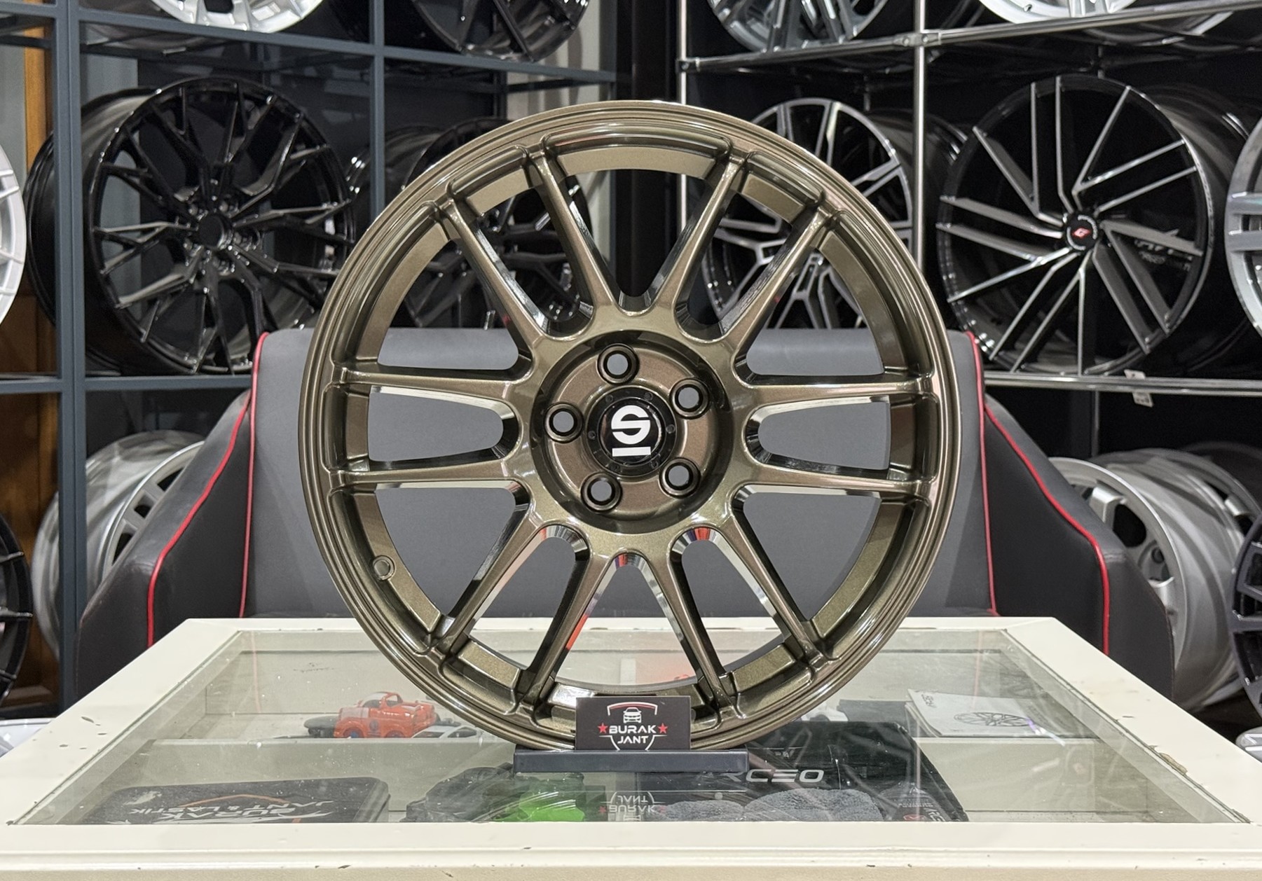17 İNÇ 5X100 SPARCO TARMAC GLOSS BRONZE JANT MODELİ (4ADET)