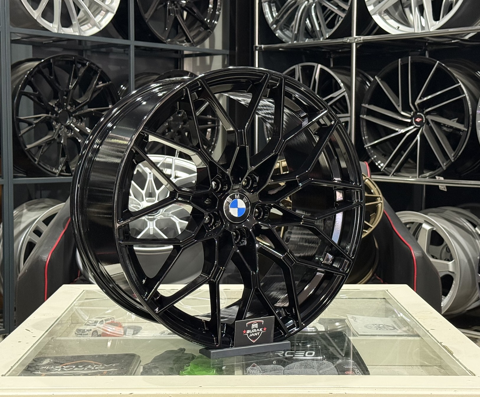 19 İNÇ 5X112 BMW G20 G22 ÖN ARKA M3 M4 PİANO BLACK JANT MODELİ (4ADET) - Görsel 2