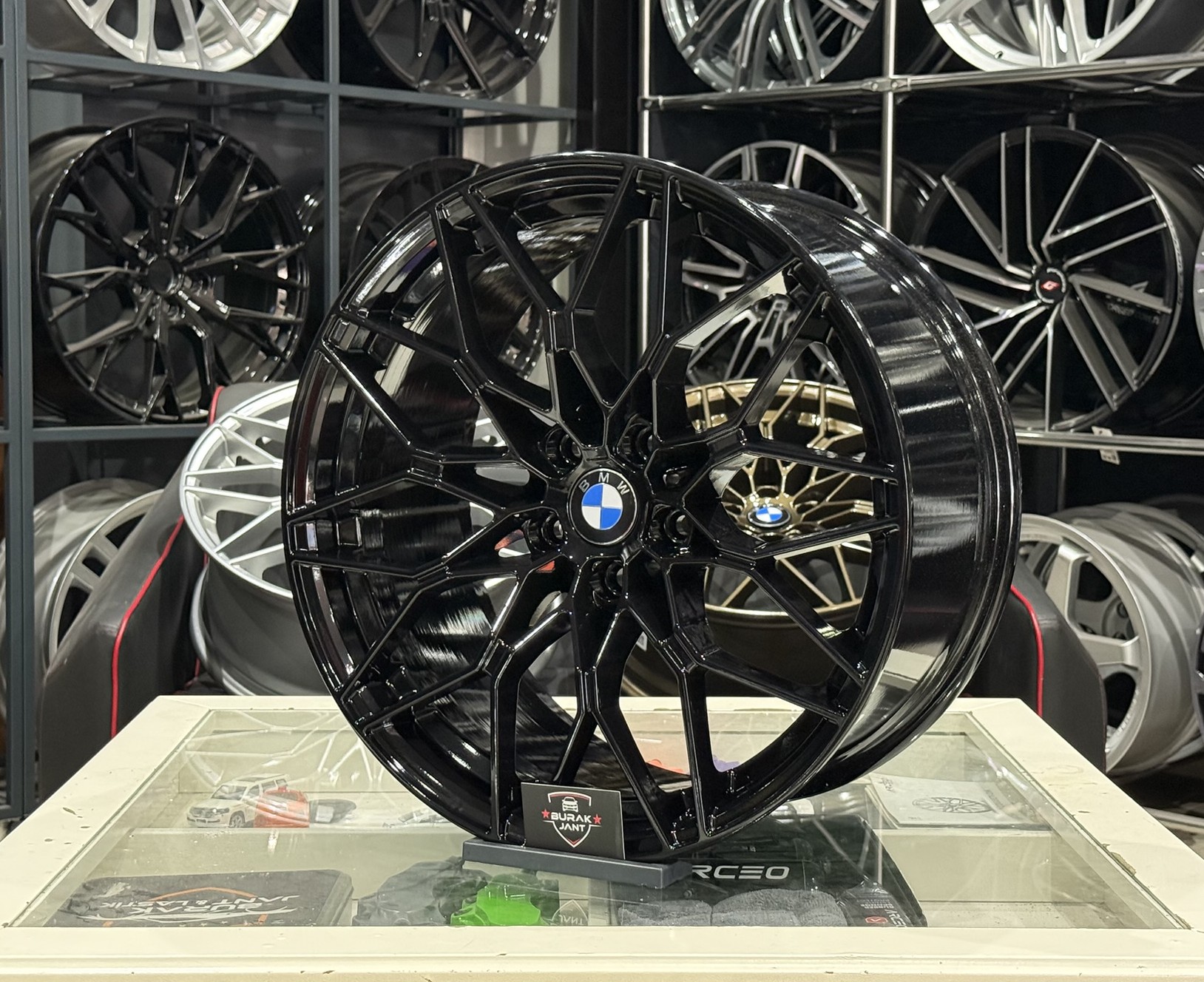 19 İNÇ 5X112 BMW G20 G22 ÖN ARKA M3 M4 PİANO BLACK JANT MODELİ (4ADET) - Görsel 3
