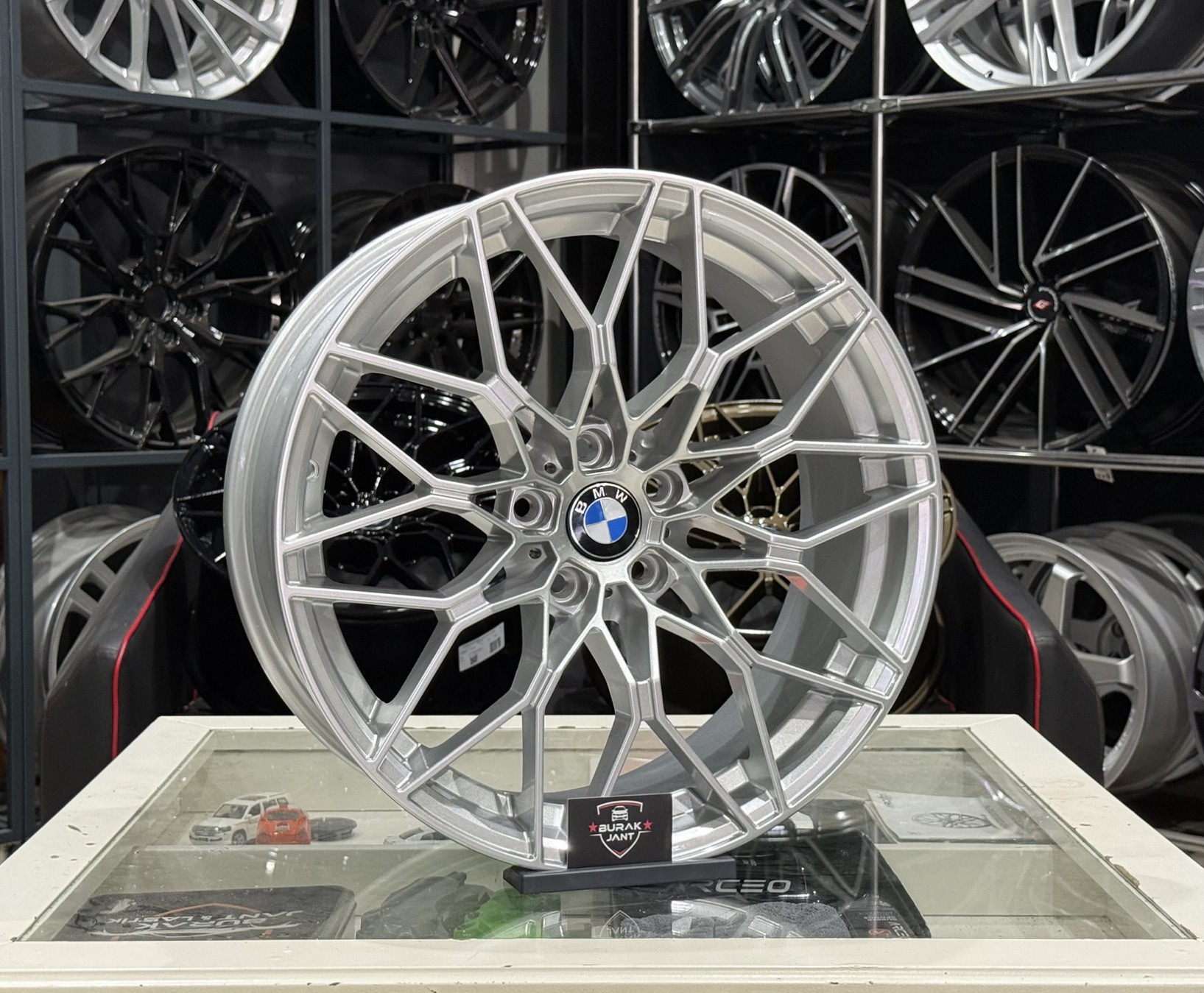 19 İNÇ 5X112 BMW G20 G22 ÖN ARKA M3 M4 SİLVER JANT MODELİ (4ADET) - Görsel 2