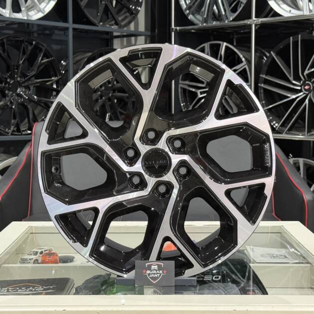 18 İNÇ 6X120 YENİ VW TRANSPORTER BLACK DİAMOND VELARE JANT MODELİ (4ADET)