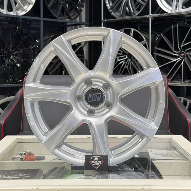 18 İNÇ 5X112 ORJİNAL MSW 77 SİLVER JANT MODELİ (4ADET)