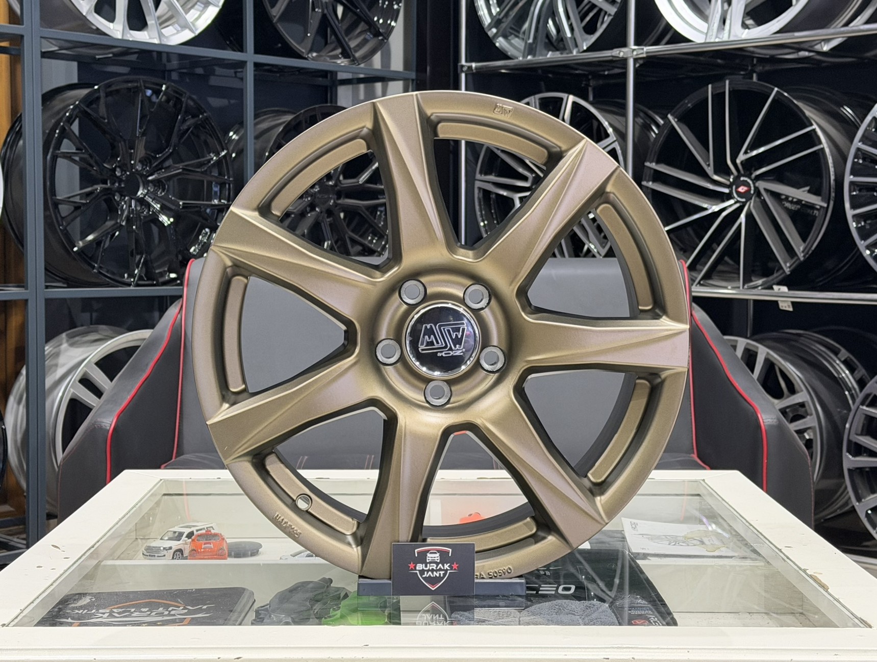 18 İNÇ 5X112 ORJİNAL MSW 77 MATT DARK BRONZE JANT MODELİ (4ADET)