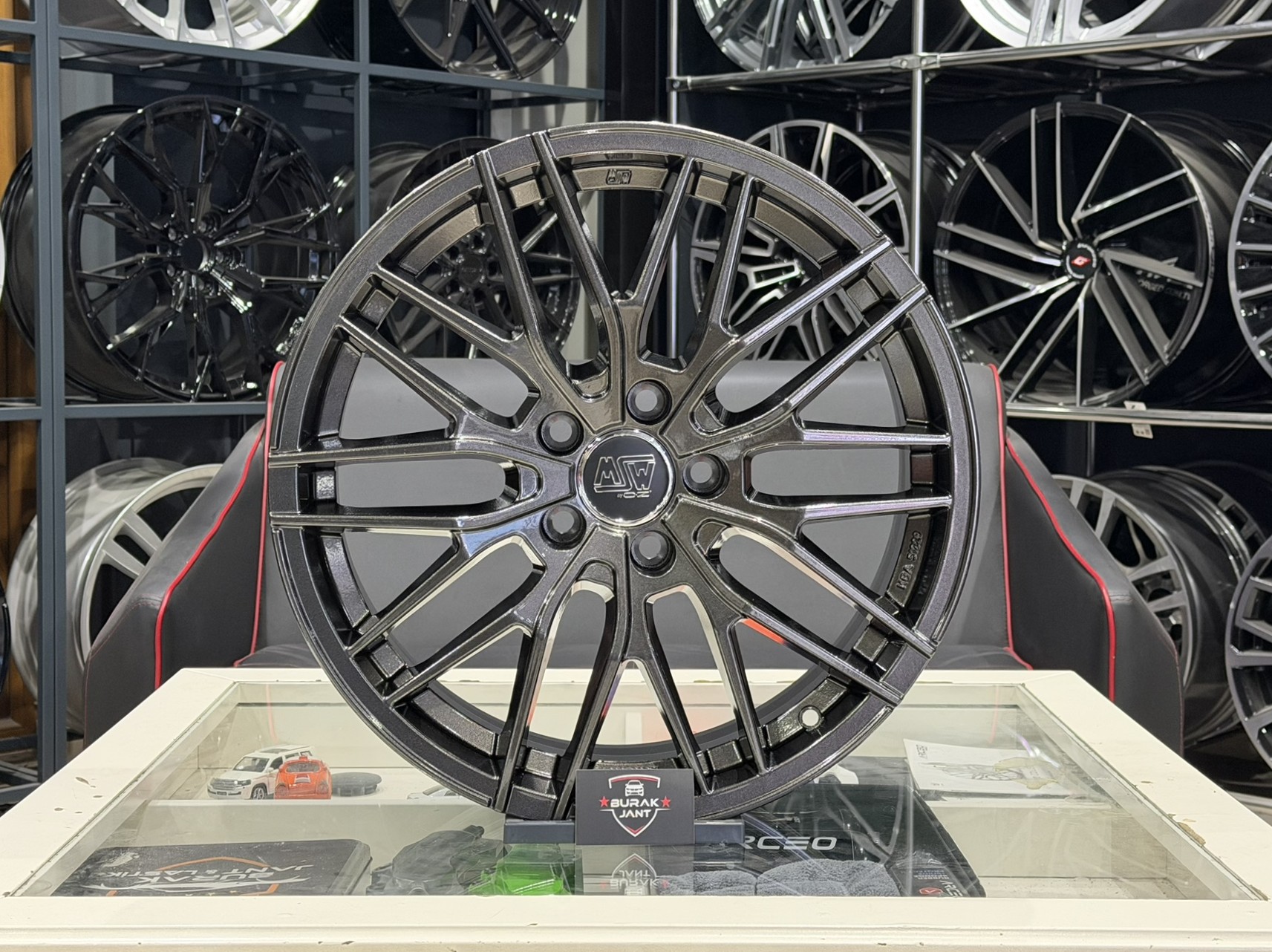 18 İNÇ 5X112 ORJİNAL MSW 72 GLOSS DARK GREY JANT MODELİ (4ADET)