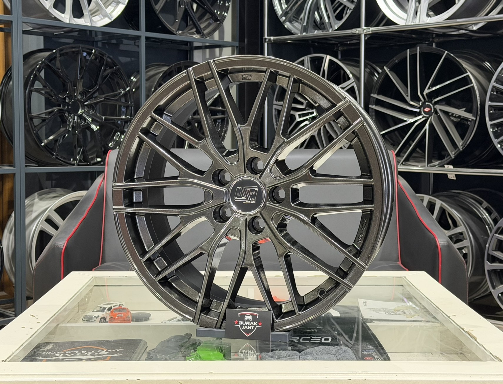 18 İNÇ 5X112 ORJİNAL MSW 72 GLOSS DARK GREY JANT MODELİ (4ADET) - Görsel 3