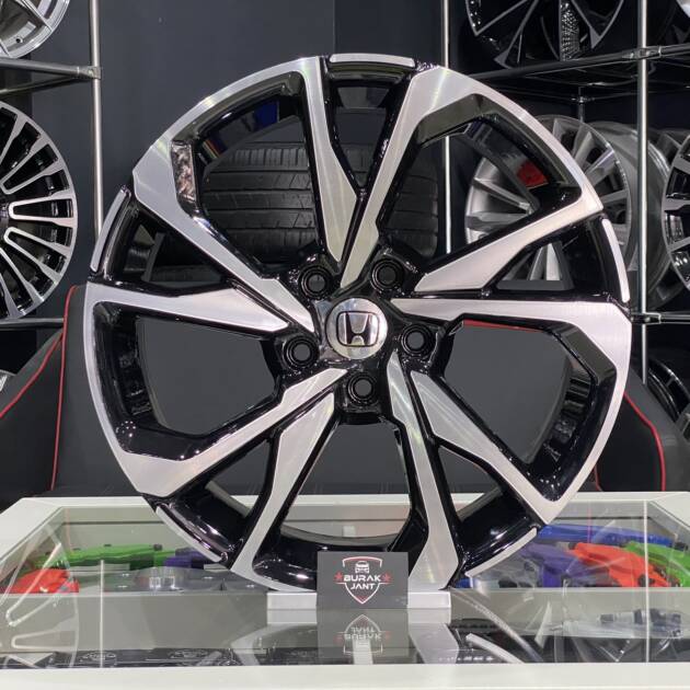 18 İNÇ 5X114.3 HONDA CİVİC BLACK DİAMOND JANT MODELİ (4ADET)