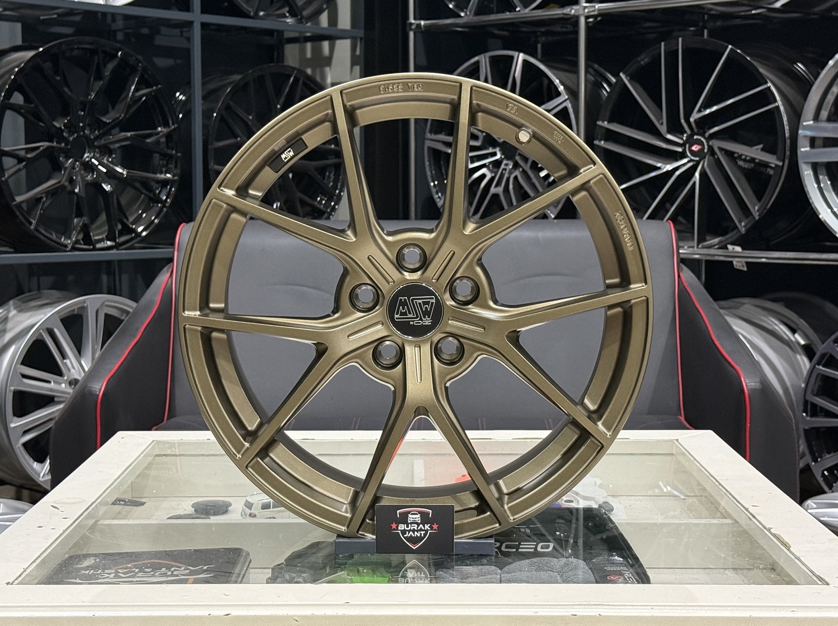 18 İNÇ 5X112 ORJİNAL MSW P1 MATT BRONZE JANT MODELİ (4ADET)